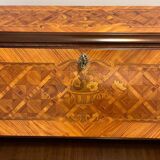 Rosewood marquetry secretary