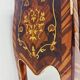 Marquetry chest of drawers with inlay in Louis XV style