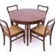 Dining set Poland, mid-20th century. After renovation.
