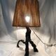 Vine foot lamp