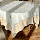 Tablecoth very good condition 125x122 cm no stains very little used magnificent work