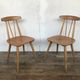 Series of 4 chairs
