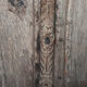 Old wooden door