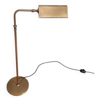 Lampadaire en laiton, Florian Schulz, Reiminterline, 1970