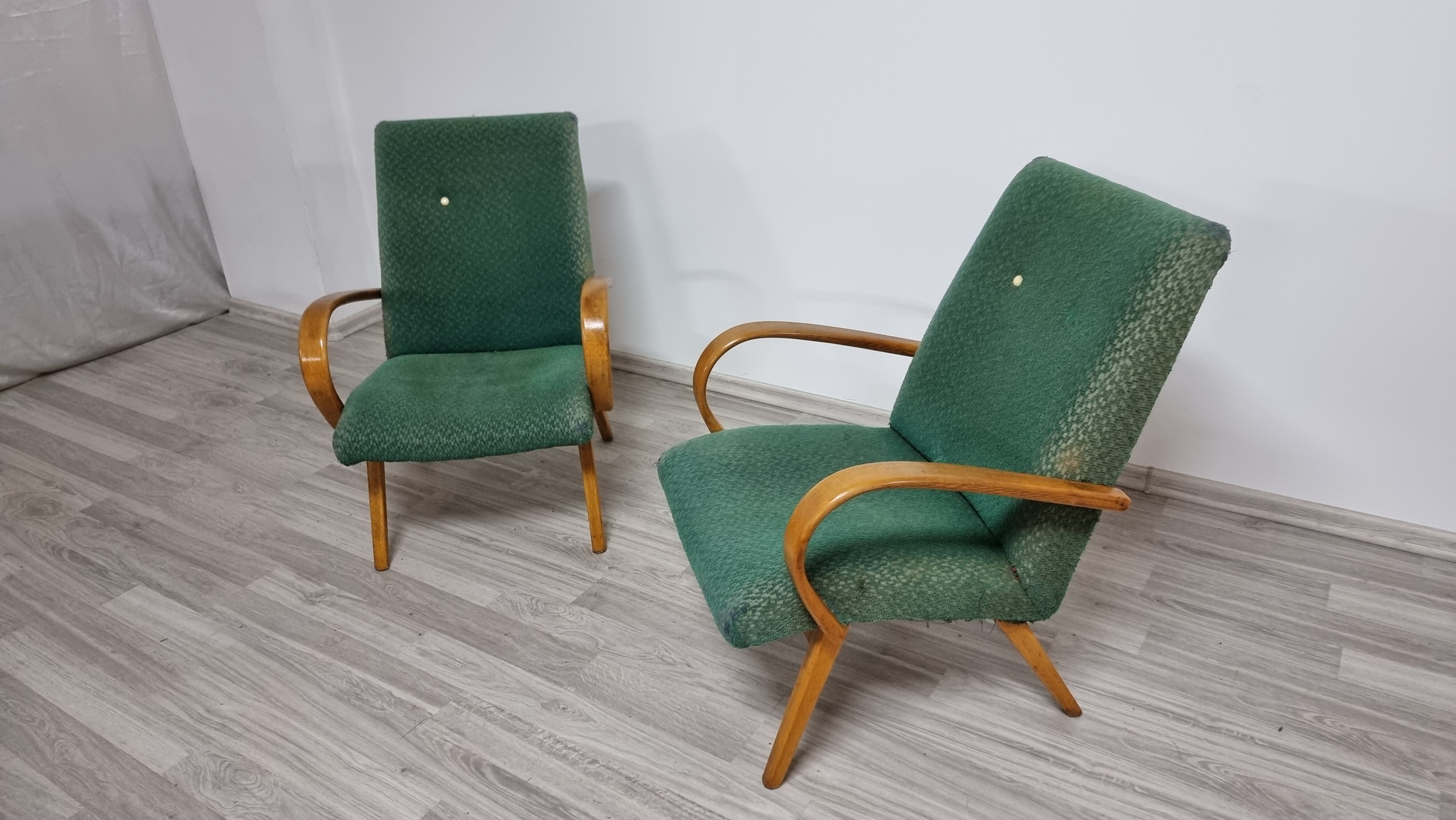 Fauteuils vintage par Jaroslav Smidek, années 1960