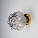 Bubble glass wall sconce – Helena Tynell style, Germany, circa 1970s