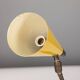 Lampe de table vintage des années 1950, abat-jour conique, design stilnovo