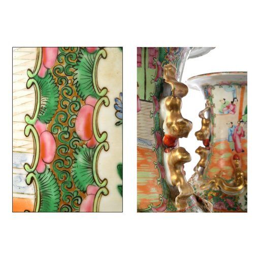 Paire de vases de Canton