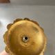 Vintage golden brass dolphin coat rack