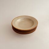 Vintage ceramic plate set