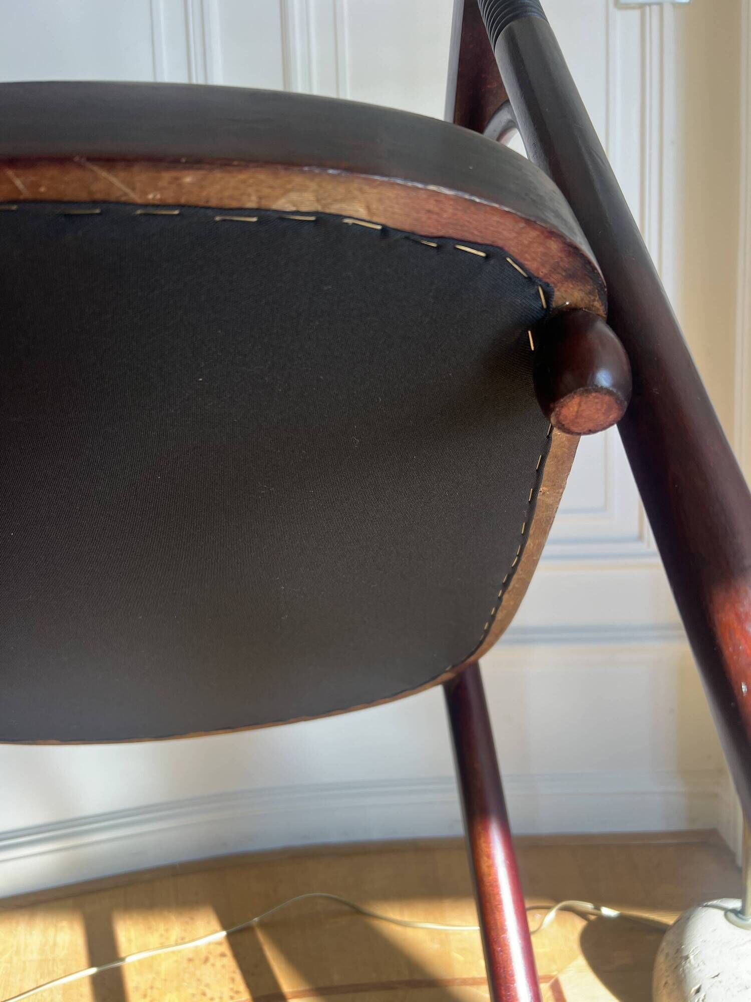 Pair of Fledermaus armchairs by Joseph Hoffman, Vienna, 1900s