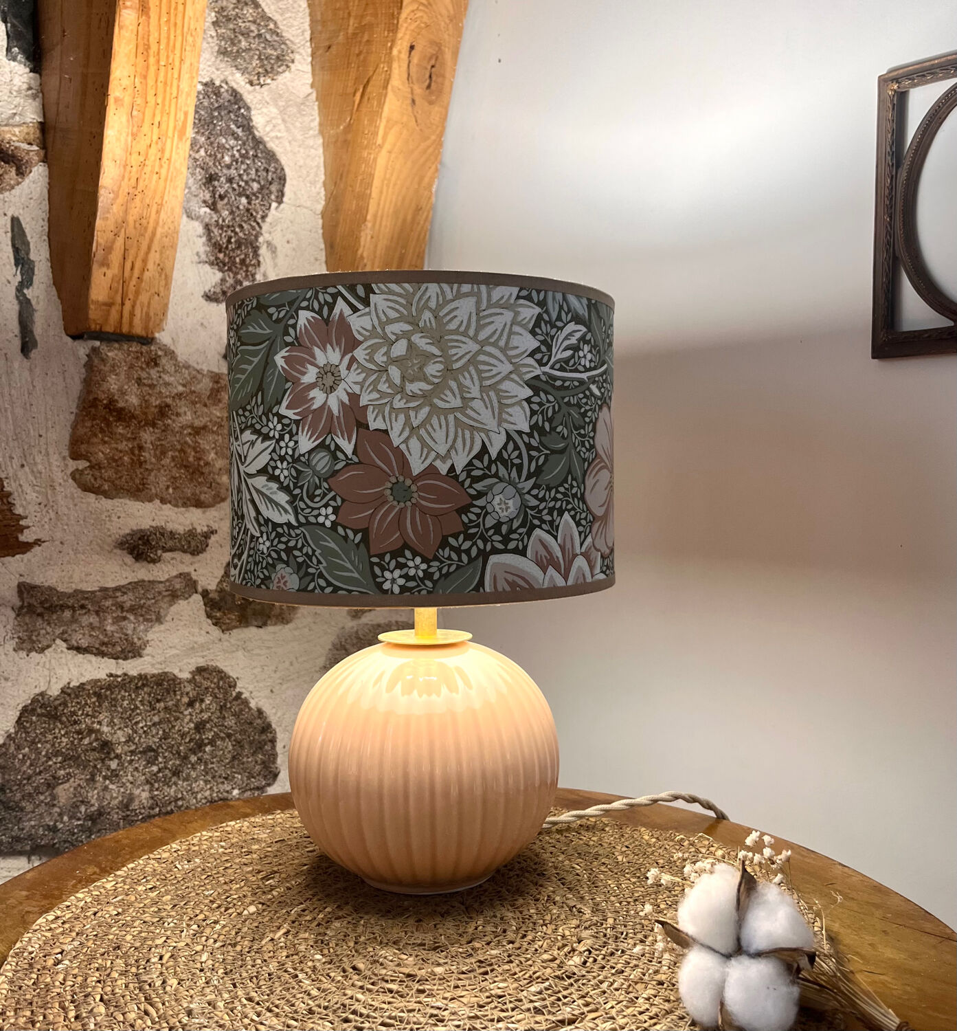 Restored vintage lamp