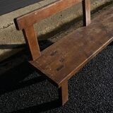 Old wooden bench