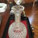 Carafe en cristal taillé
