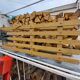 Wooden sled
