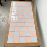 50s tiled coffee table
