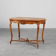 Late 19th‑century Walnut side table in the Louis XV style, France