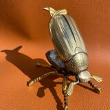 Cendrier zoomorphe scarabée