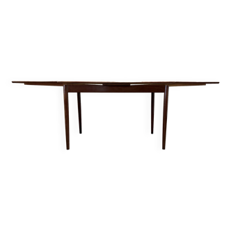 Table haute en palissandre "Design Scandinave" 1950.