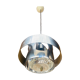 Suspension in chrome metal and glass from the 70s