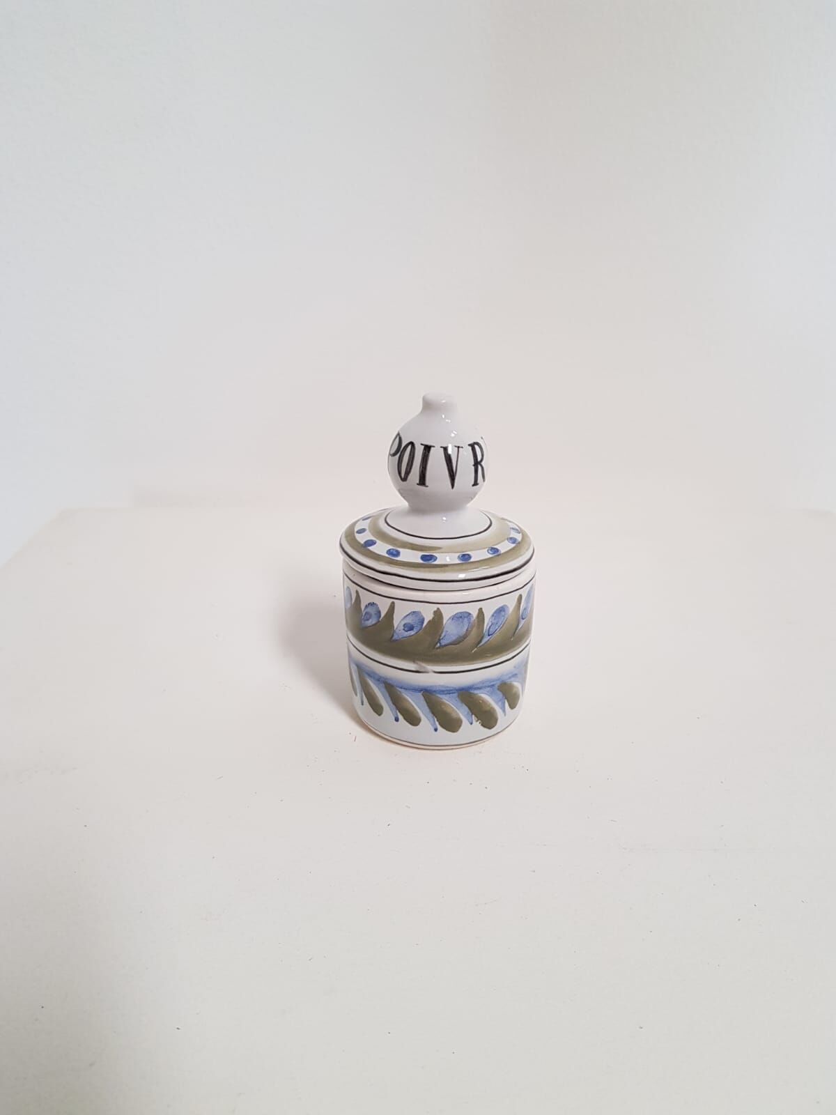 Roger Capron ceramic pepper pot