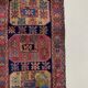 Antique azeri runner 483x84 cm, kazak, caucasian wool rug tribal handmade