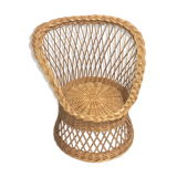 Rattan armchair