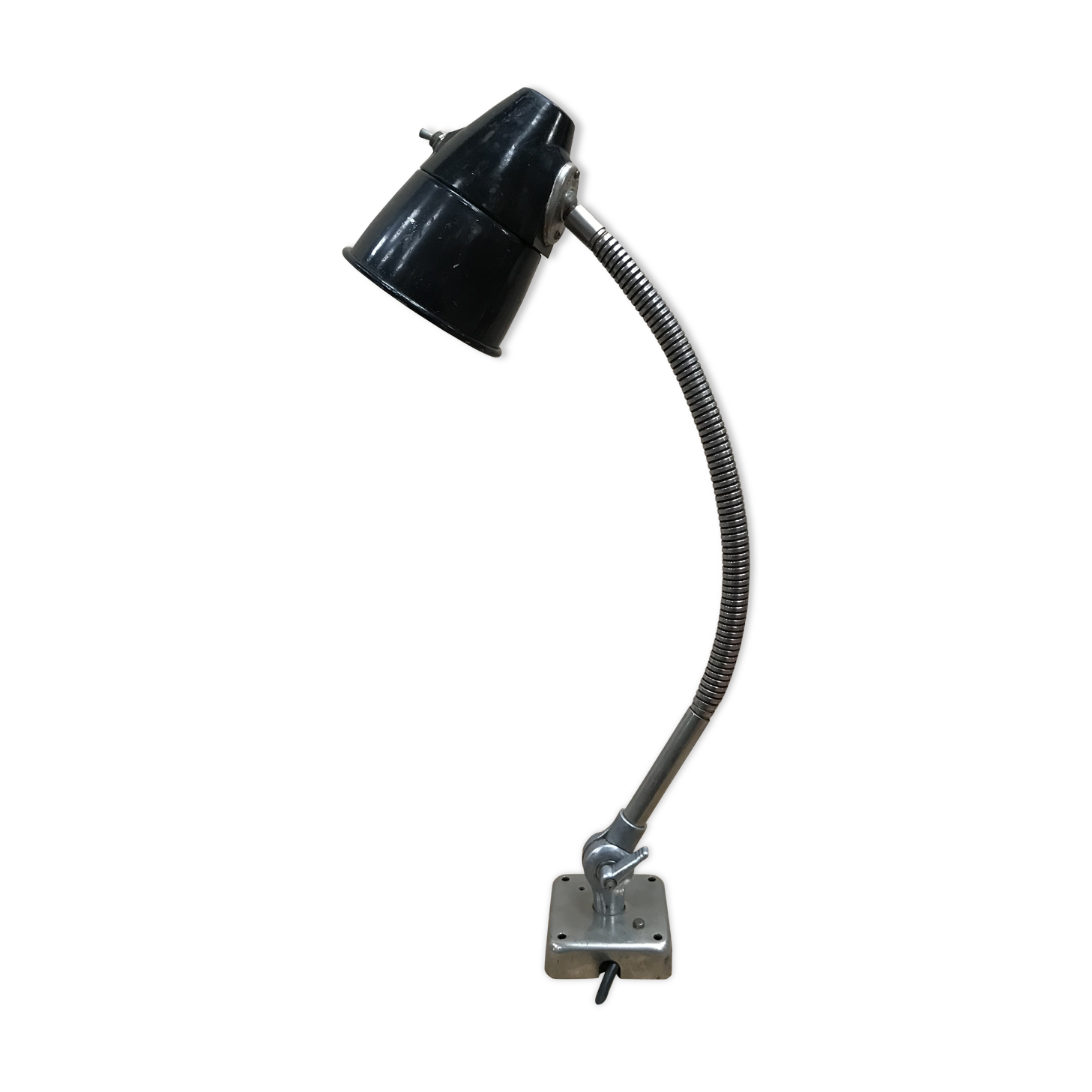 Vintage Russian workshop or desk lamp