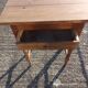 Petite table à abattant
