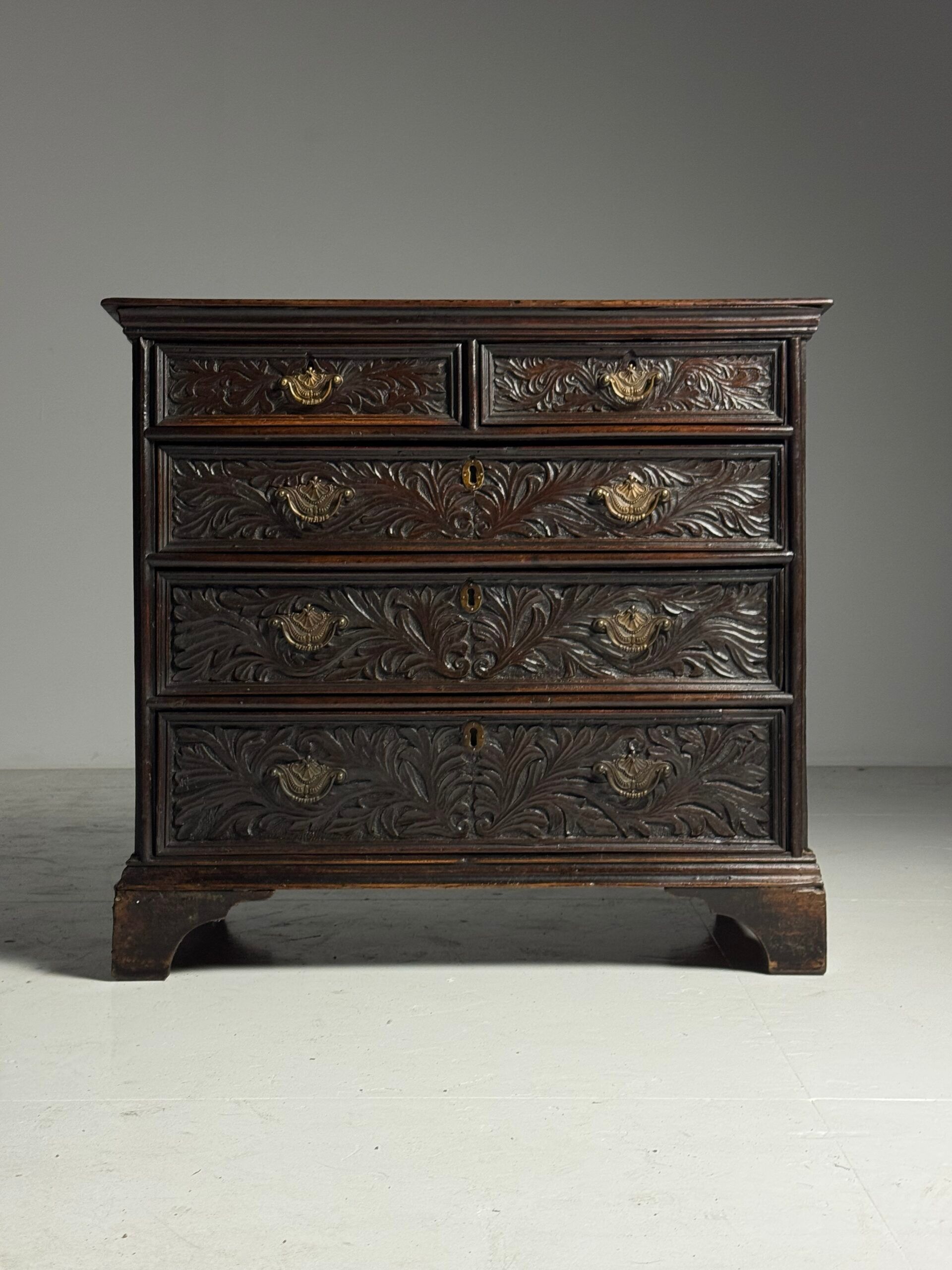 Commode anglaise du 19ème siècle