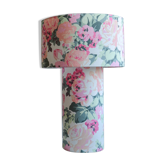 Lampe à poser tissu floral