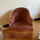 Vintage toad armchair Henriette