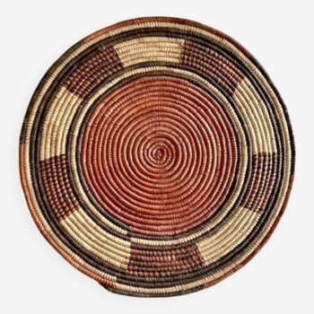 Tutsi spiral papyrus basketry