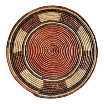 Tutsi spiral papyrus basketry