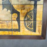 Haslev Wood and Tile Coffee Table by Otto Detlefsen, 1960s