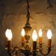 Lustre en bronze style Louis XV - 6 feux