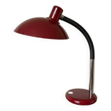 Large burgundy Targetti desk lamp