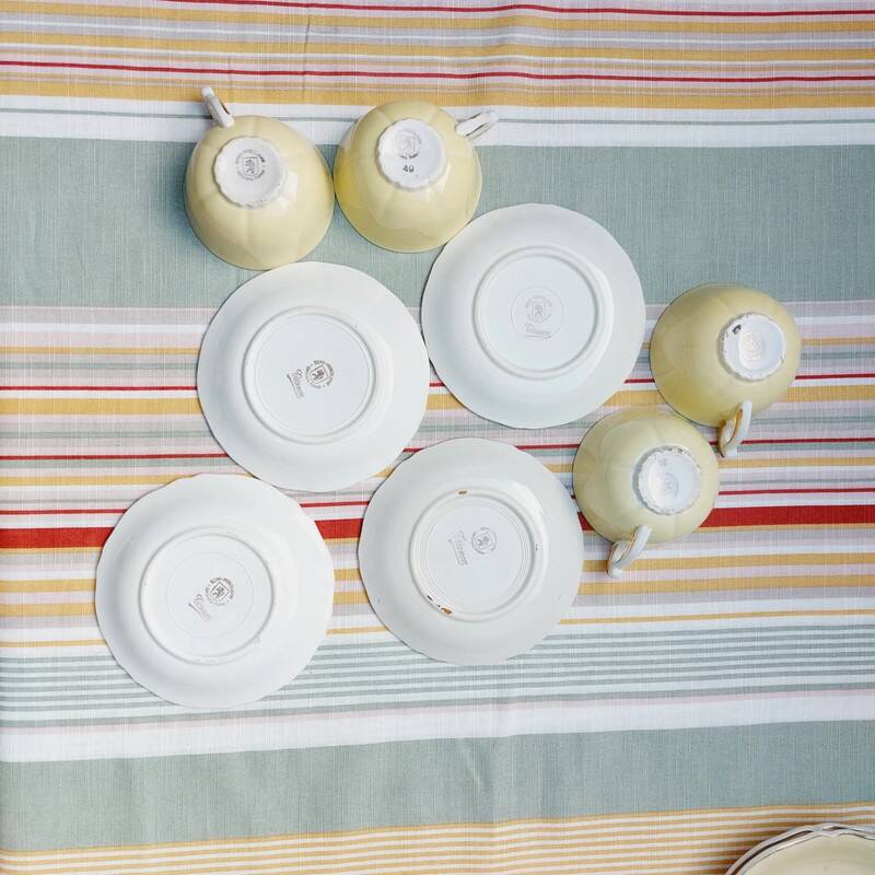 4 Ceranord Trianon cups