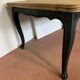 Regency style table in patinated oak Allonges a l'Italian 20th century