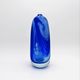 Large Vase R Pierini 1998 Blue White Glass Bubble 31cm 5kg Signed