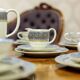 Service à thé en porcelaine vintage, années 1950