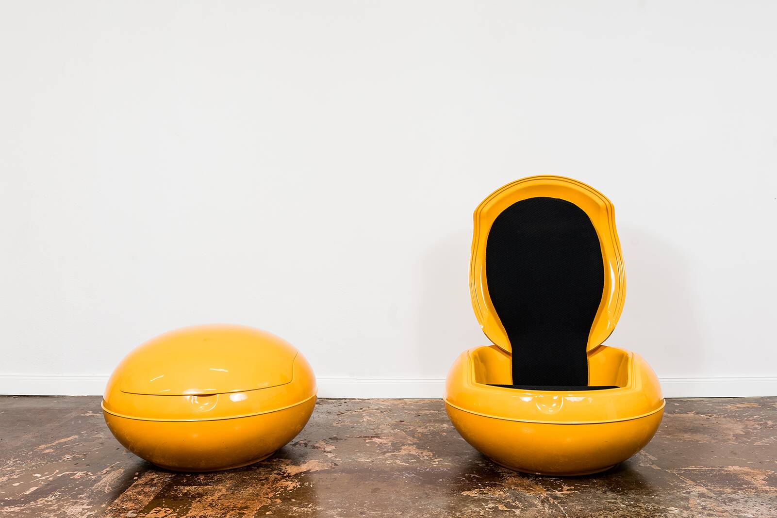 Chaises œuf de jardin par Peter Ghyczy, 1968, ensemble de 2
