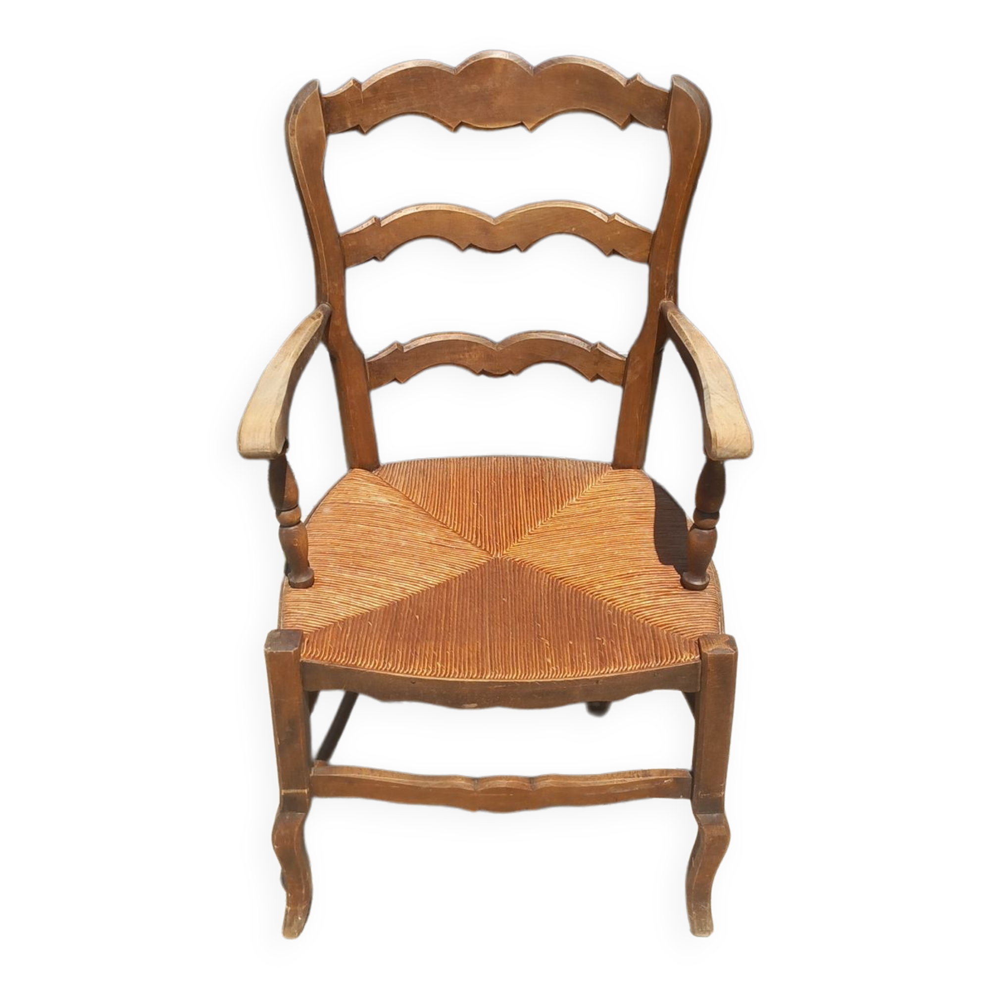 Wooden armchair