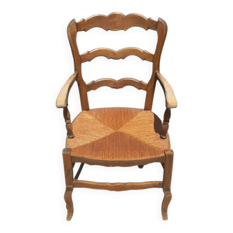 Wooden armchair