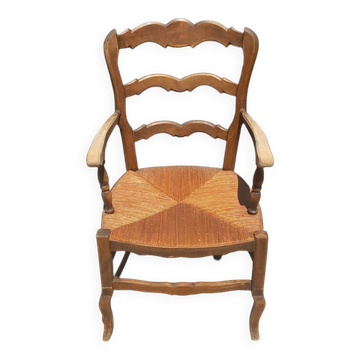 Wooden armchair