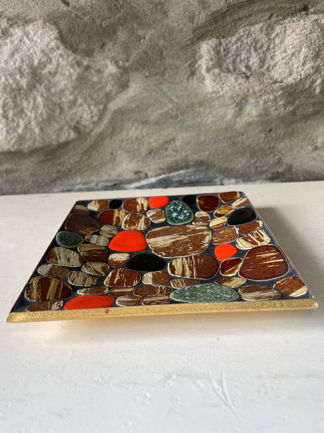 Empty mosaic pocket from the 70s