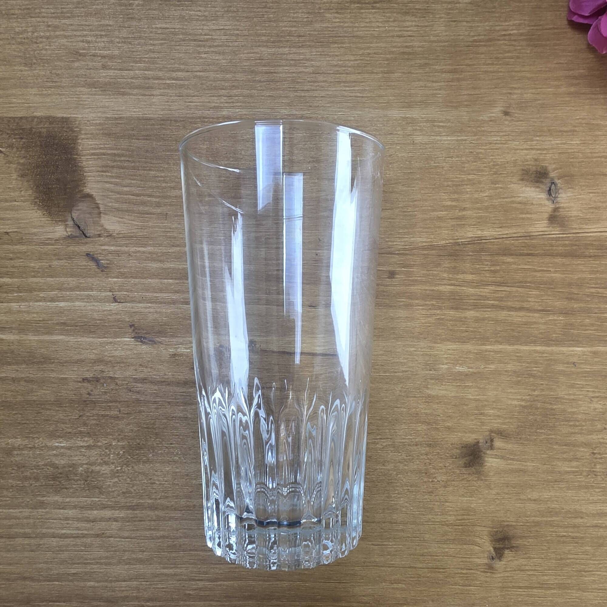 10 large vintage striped glasses