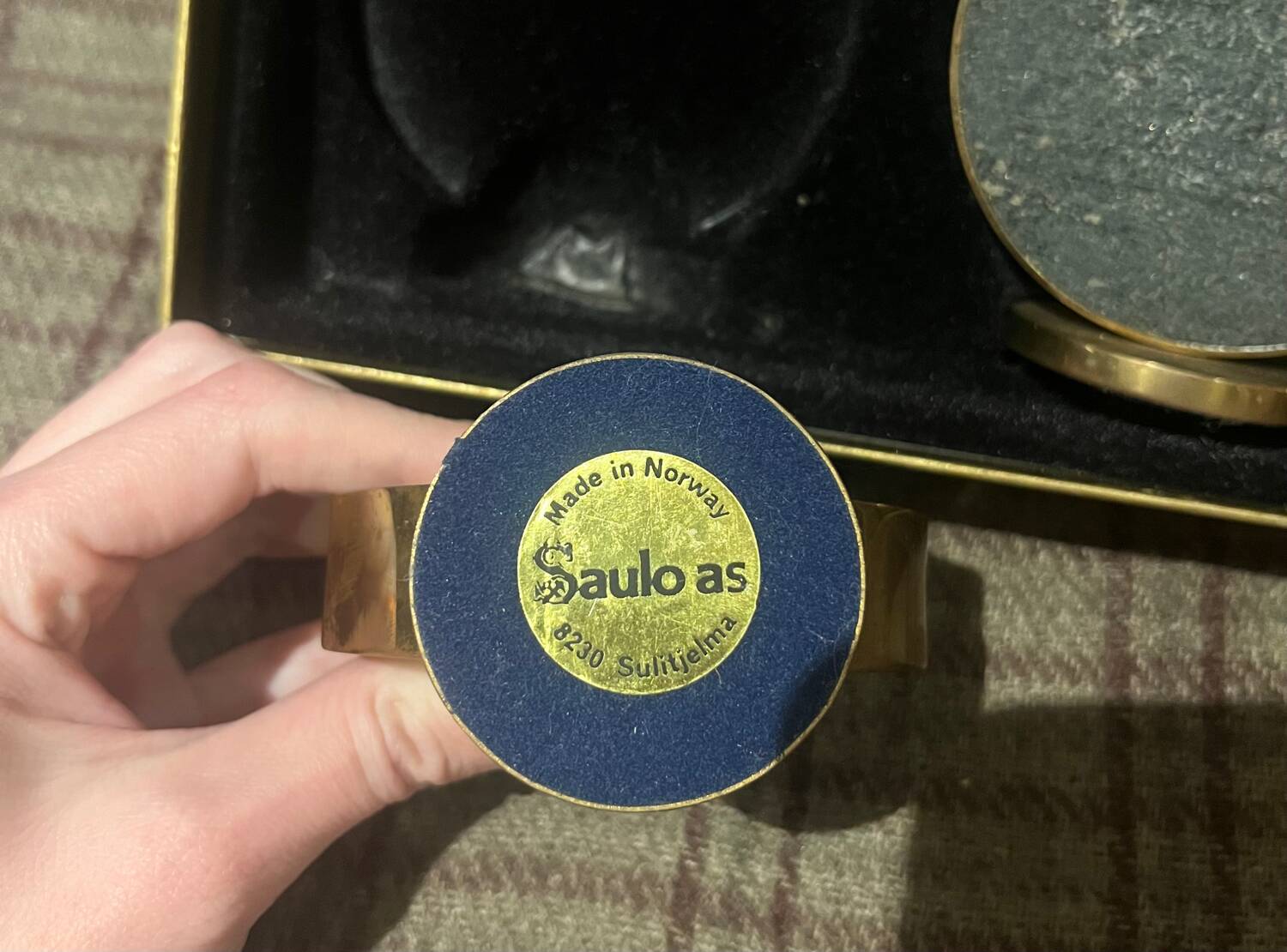 Salière et poivrier Saulo AS – design Scandinave 1970