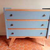 Commode vintage relookée