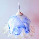 Murano blown glass jellyfish pendant light